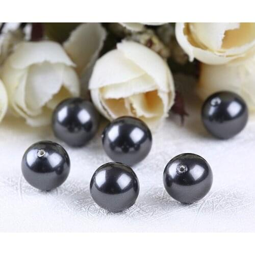 12.5mm Natural Mother Pearl Puka Shell Beads