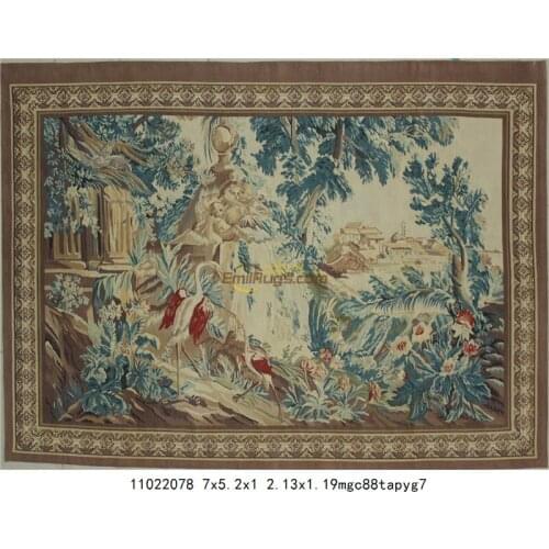 Wall hanging tapestry aubusson tapestry embroidery tapestry wall tapestry lotus tapestry curtain fabric