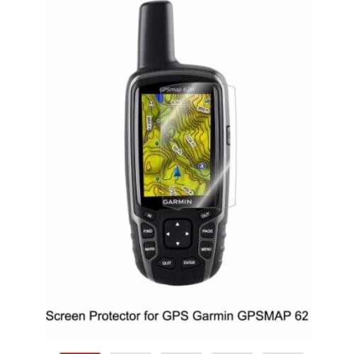3* Clear LCD Screen Protector Film for Handheld GPS Garmin GPSmap 62 64 62st 64st 63SC 64X 64SX 64CSX Astro 320 220 Alpha50