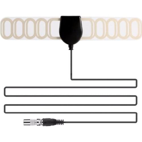 Digital VHF-H/UHF TV Active Antenna Built-in RF AMP Car DVB-T DVB-T2 Antenna 20dB Gain Digital Television Antenna F Plug T3LB