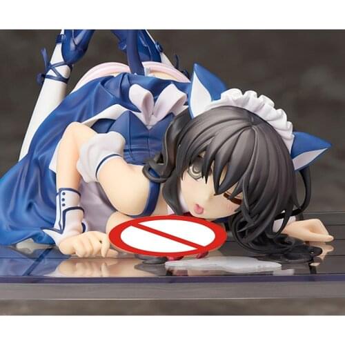 Anime Native Cat Lap Milk Sexy Girl PVC Action Figure Collectible Model toy 15cm