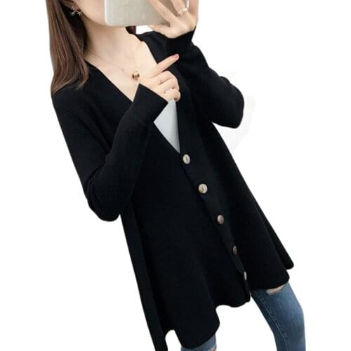 AYPLBGHN Women's Knitted Cardigans