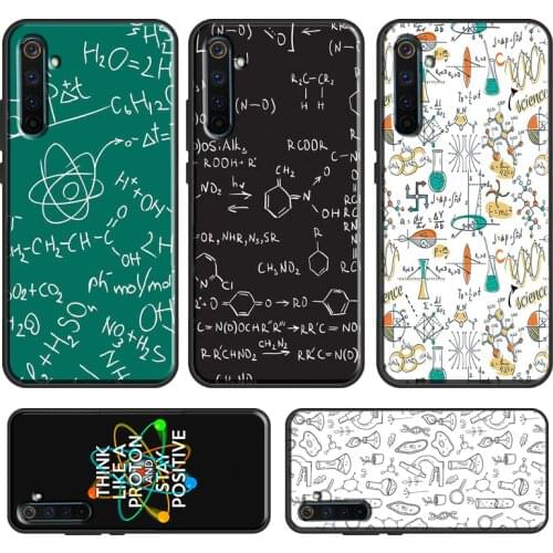 Biology and Chemistry For OnePlus 9 Pro 8 7T 8T Nord Phone Case For OPPO Realme 8 6 7 Pro Q3 C3 C11 C15 C21 GT