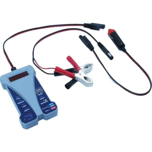 MOTOPOWER 12V Digital Car Battery Tester Voltmeter Charging System Analyzer LCD LED display