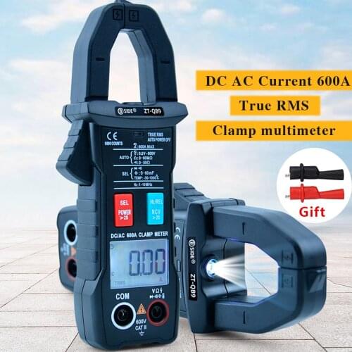 BSIDE 6000 Counts Digital Clamp Meter Multimeter Clamp AmmeterCurrent Meter Resistance Capacitance Frequency Diode Measurement