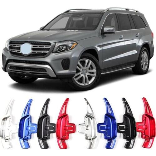 Savanini Alloy Add-On Steering Wheel DSG Paddle Shifters Extension For Mercedes Benz GLS450 GLS500 GLS550 GLS350d 2016-2018