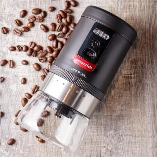 USB Rechargable Electric Coffee Grinder Auto Coffee Beans Milling Tools Portable Espresso Coffee Mills for Kitchen Office