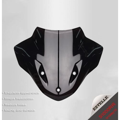 Motorcycle Windshield Suitable for BMW S1000R S1000 R 2013-2016 windshield double bubble ABS motorcycle front deflector