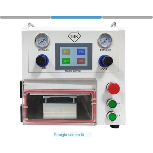 TBK 108P Vacuum Laminating machine Flat screen pressing machine Curved screen laminating machine screen burst repair equipment