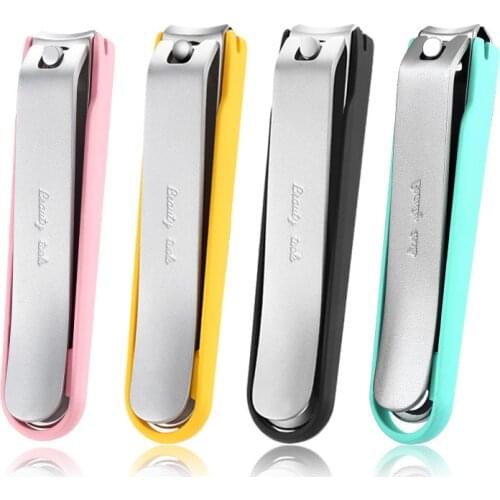 Professional Stainless Steel Nail Clipper Travel Fingernail Cutting Trimmer Machine Toenail Scissors Nippers Plier Pedicure Tool