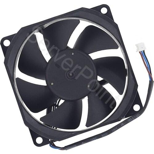 New FOR Delta AUB0712HJ-00 BKC DC12V 0.4A 3 Lines 70*70*25MM 7cm projector cooling fan