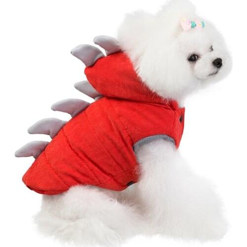 Pet Clothes for Dog Winter Clothes Small Dogs Clothing Costume Dogs Pajamas Coat Puppy Outfit Pet Dinosaur Hoodies Chihuahua