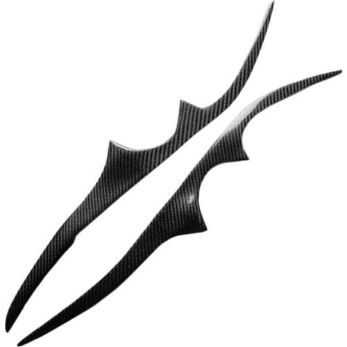 Fit For Subaru Legacy 2006-2008 A# Carbon fiber headlight eyebrow and eyelash modification car accessories