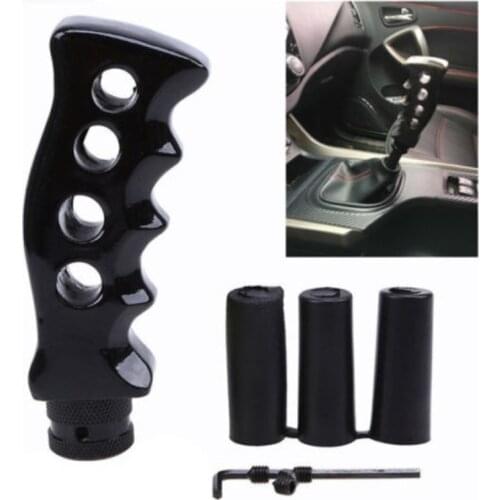Gun Grip Knife Handle Manual Transmission Car Gear Shift Knob Shifter Kit Unique