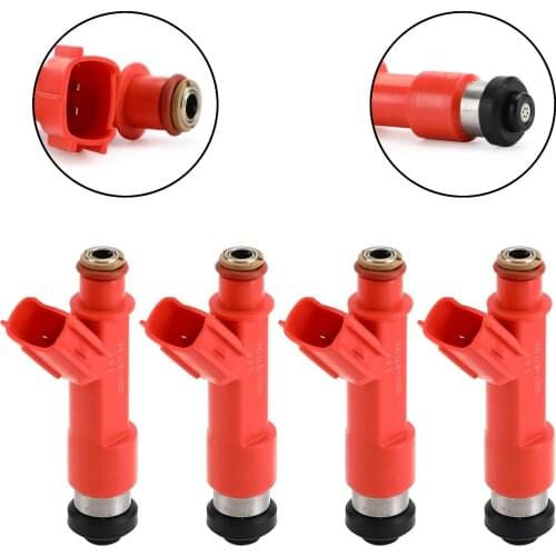 Artudatech 4pcs Fuel Injectors 1001-87F90 Fit For Toyota 1.8L Lotus Exige Celica 2.4L JZS161 Car Accessories