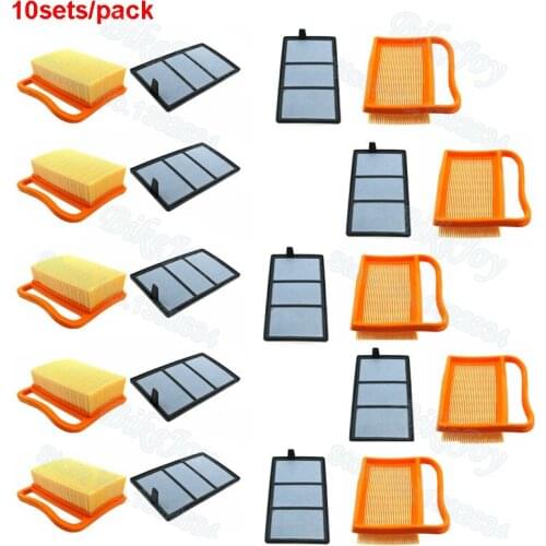 10sets/pack Air Filter + Pre Filter Cleaner For Stihl TS410 TS420 TS 410 TS 420 TS480i TS500i Concrete Cutoff Cut Off Saw