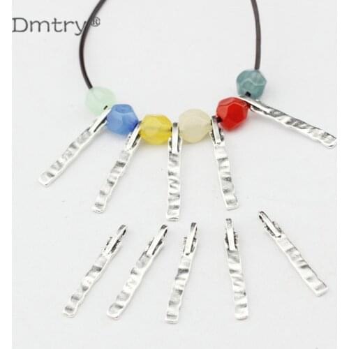 Dmtry 20pcs/lot New Wholesale Charms Metal Zinc Alloy Beading Spacer Accessories DIY Jewelry Making Bracelets Findings LC0092