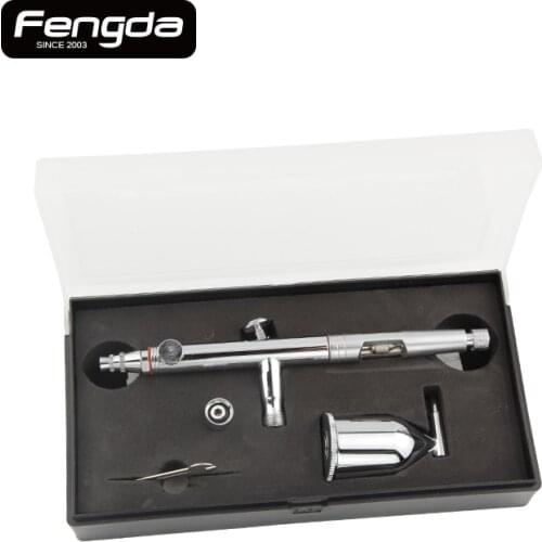 FENGDA BD-181A double action airbrush spray gun face body painting tattoo hand tools gravity feed type nail art beauty