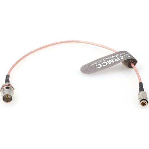 DIN1.0/2.3 Male to BNC Female RG179 75ohm HD SDI Coaxial Cable for 4K Video Camera Monitor Recorders