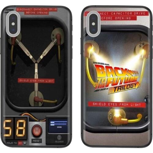 Capacitor Back To The Future For Redmi Note 10 9 9S 9T 8 8T 7 6 5 5A 4 Pro Max 4G 5G Release Accessories Pouches Covers