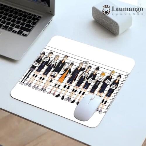 Mousepad Gamer Mouse Mats Haikyuu Keyboard Gaming Mouse Pad Anime Gamer Pc Deskpad Office Small Mousepepad Xs Xxs Mausepad Cheap