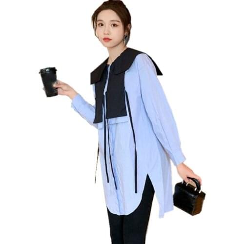 Maternity Clothes For Pregnant Women Long Sleeve Patchwork Breastfeeding Clothes Fashion Pregnancy Clothing Maternity Clothing