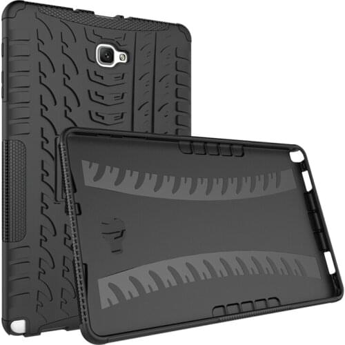 Shockproof Durbale Case Cover with Kickstand for Samsung Galaxy Tab A 10.1 2016 P585N P580N P580 P585 with S Pen Tablet+Stylus