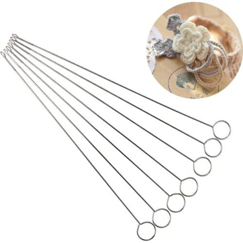 2pcs DIY Hand Stitching Needle Arts Craft Sewing Tools Accessories Embroidery Beading Tapestry Sewing Needles Crochet Hooks