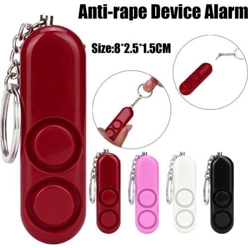 Self Defense Alarm 130db Security Protect Alert Scream Loud Emergency Alarm Keychain Personal Safety For Women Child Elder Girl