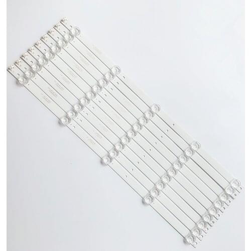 9PCS LED Backlight Strip CC02550D485V10 55E20 5X9 5S1P For BAIRD T550HVN05.1 QT55I90IDLEDNC TI5511DLEDDS LED55UA8100 U55W K55S