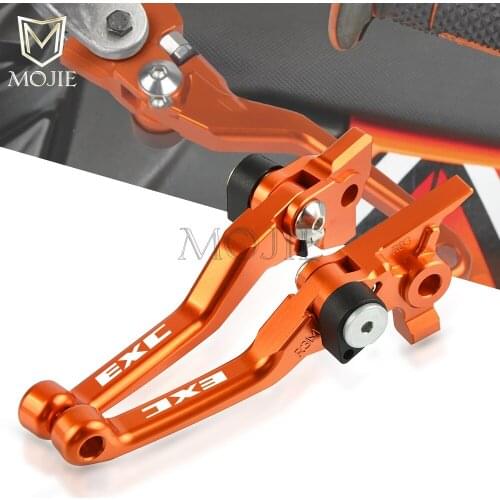 250EXC 530EXC CNC Pivot Brake Clutch Levers Motorcycle Dirt Bike Motocross For 125 200 250 300 400 450 500 525 530 EXC
