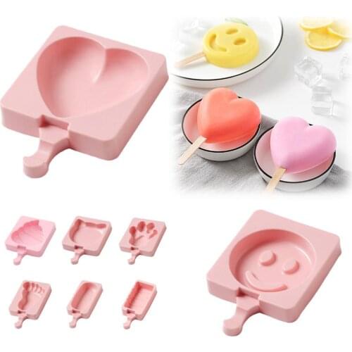 8 Sharps Silicone Molds Icecream Ice-Lolly Soap Candle Fondant Moulds Candy Chocolate Clay Cake Decorating Tools Kitchen DIY 4