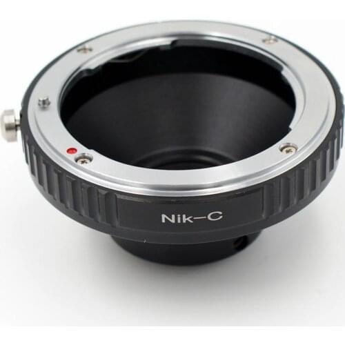 Nik-C Ai-C Adapter For Nikon F Mount Ai D Lens To 16mm C Mount Film Movie Camera