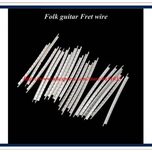 Guitar accessories - 20 Fret Folk guitar Fret wire - chrome 2mm width - Guitar parts