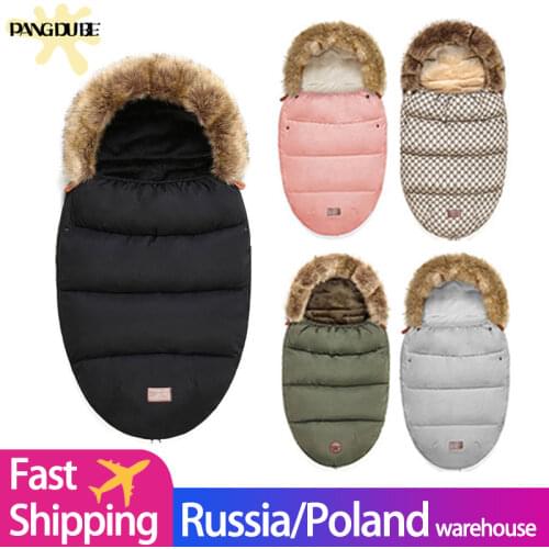 Baby Sleeping Bag Baby Winter Envelope for Newborns Sleeping Bag for Infants Footmuff for Stroller Baby Envelope In A Stroller