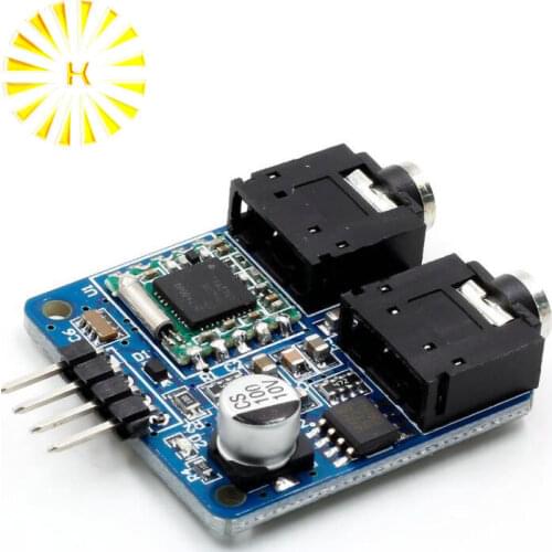 TEA5767 FM Stereo Radio Module for Arduino Radio 76-108MHZ With Free Cable Antenna In Stock Connector