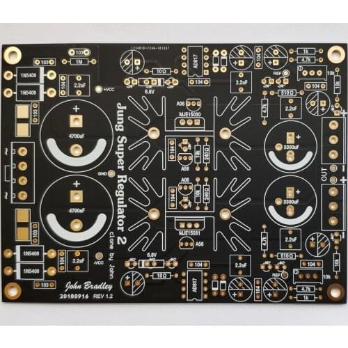Jung Super Regulator Linear Power Board PCB Blank Board KSA5 Power Module Adjustable