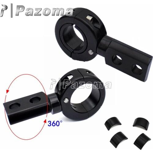 32 25 22 mm Motorcycle Handlebar Mounting Spotlight/Fog Light Bracket Tubes Crash Guard Bar Bike Handlebar Light Mount Clamp