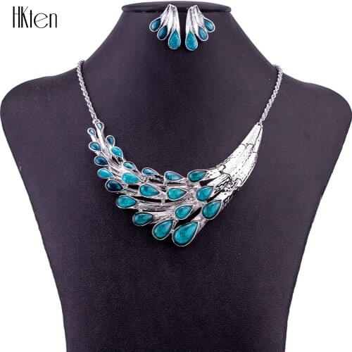 MS1504658 Fashion 4 Colors Jewelry Sets High Quality Necklace Sets For Women Jewelry Multicolored Resin Unique Design Party Gift