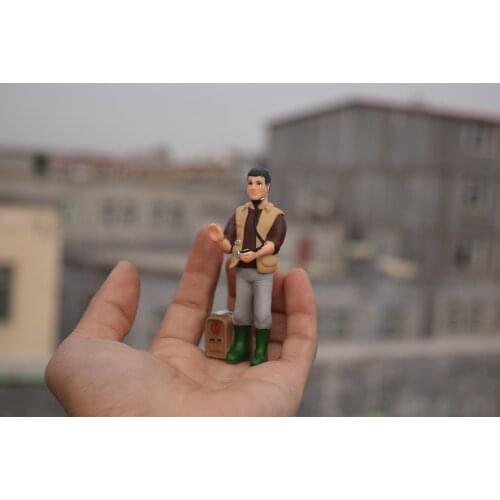 Pvc figure Out of Print Characters Animal Model Male Veterinary Doctor