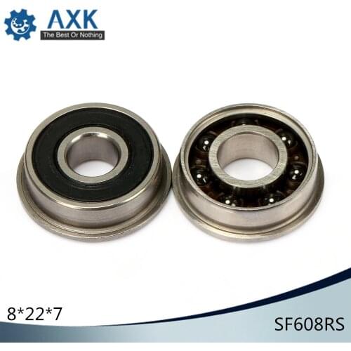 SF608RS Bearing 4PCS 8x22x7 mm ABEC-3 Hobby Electric RC Car Truck SF608 RS 2RS Ball Bearings SF608-2RS Black Sealed