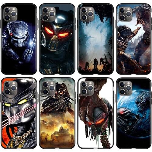 Borg Lost Predator Silicone Cover For Apple IPhone 12 Mini 11 Pro XS MAX XR X 8 7 6S 6 Plus 5S SE Phone Case