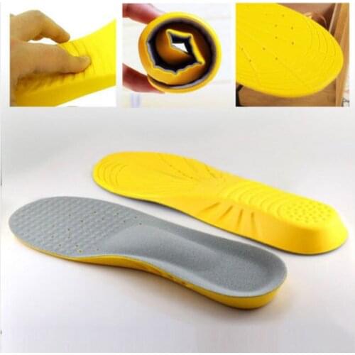 Memory Foam Sport Insoles Sweat Absorption Pads Running Sport Shoe Inserts Breathable Insoles Foot Care Men Women