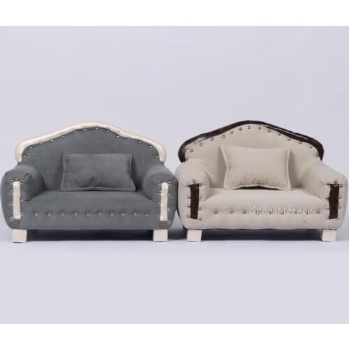 Studio newborn photo auxiliary props new 100 days of baby photography seat full moon child shaped small sofa