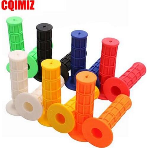 7/8" Gel Rubber Motorcycle Handlebar Grips 7 Colors For CRF YZF WRF KLX KTM RMZ Pit Dirt Bike Motocross Universal