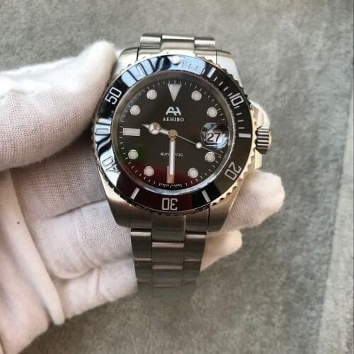 Механические часы AH AEHIBO China At AliExpress