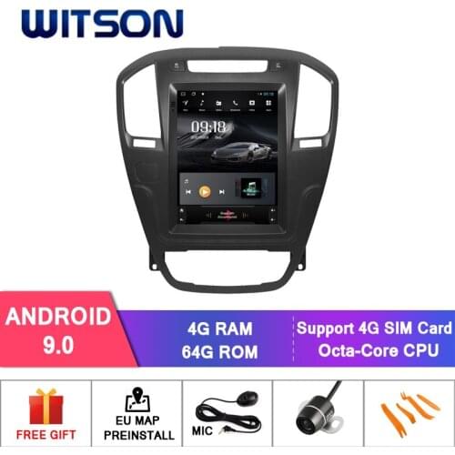 WITSON Vertical Screen Android car dvd with GPS For OPEL INSIGNIA 2008-2011 4GB RAM+64GB ROM car audio player car GPS