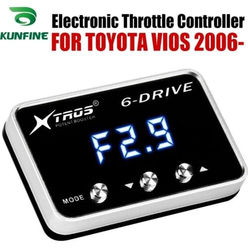 Car Electronic Throttle Controller Racing Accelerator Potent Booster For TOYOTA VIOS 2006-2019 Petrol Tuning Parts Accessory