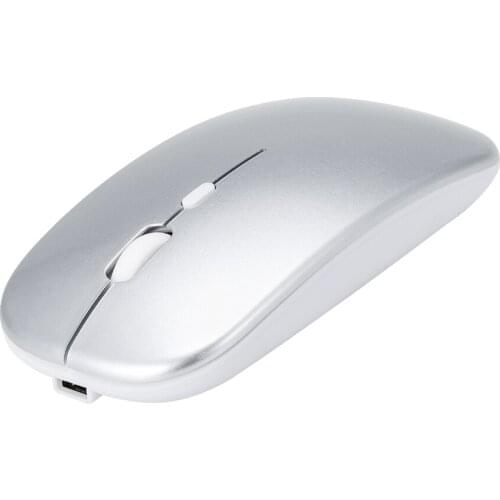 Bluetooth wireless Dual-mode Mouse Wireless2.4G Charging Mouse 1600 DPI support MAC Bluetooth 5.0 Rechargeable mouse Silent