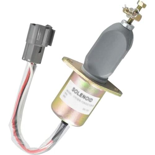 Fuel Shut Off Solenoid Fits For KUBOTA 3A W1751ES 1751ES-12A3UC12B1S Auto Replacement Parts
